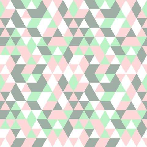 Tapeta Geometryczna - Kolorowe