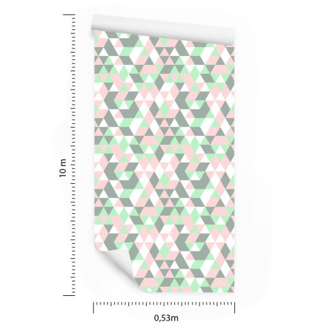 Tapeta Geometryczna - Kolorowe