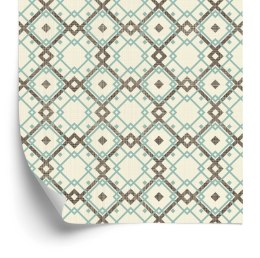 Tapeta Geometryczny Wzór W Stylu Retro