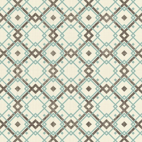 Tapeta Geometryczny Wzór W Stylu Retro