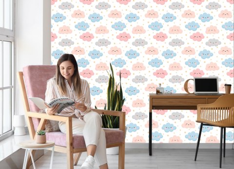 Tapeta Kolorowe Chmury