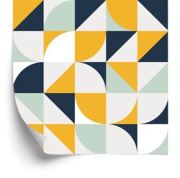 Tapeta Kolorowe Wzory W Stylu Retro