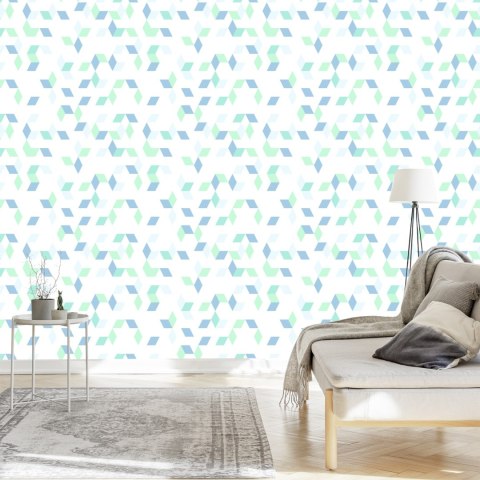 Tapeta Kolorowy Wzór Geometryczny