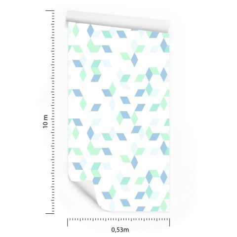 Tapeta Kolorowy Wzór Geometryczny