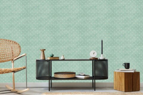 Tapeta Krople W Stylu Retro