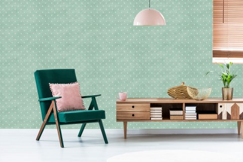 Tapeta Krople W Stylu Retro