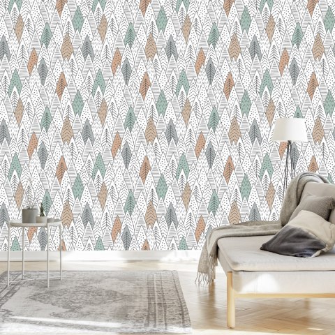 Tapeta Przyroda, Drzewa, Las Do Pokoju Dziecka