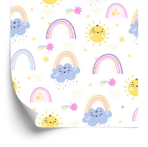 Tapeta Tęcza I Słońce