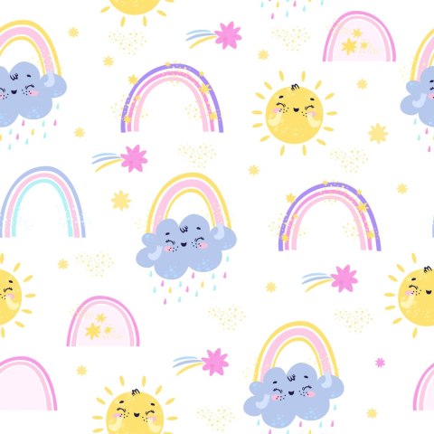 Tapeta Tęcza I Słońce