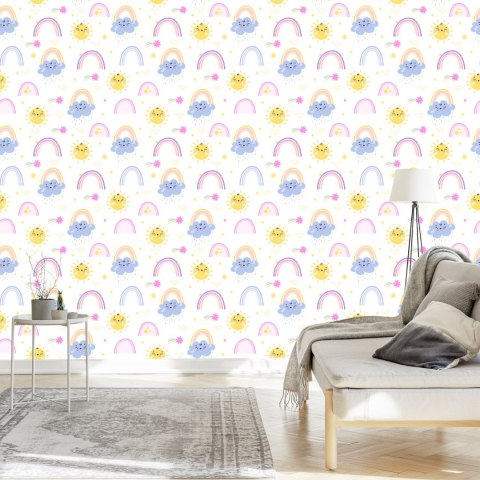 Tapeta Tęcza I Słońce