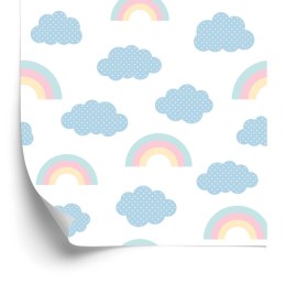 Tapeta Tęcza Na Tle Chmur