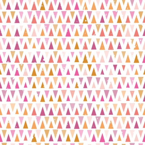 Tapeta Trójkąty W Stylu Retro