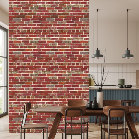 Tapeta Cegła-Mur 3D