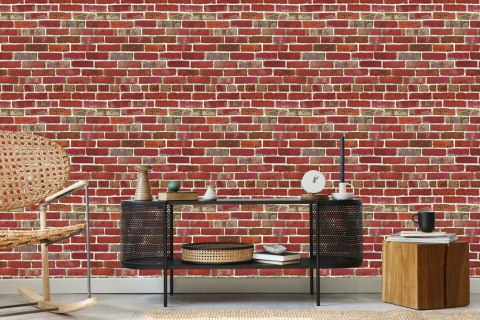 Tapeta Cegła-Mur 3D