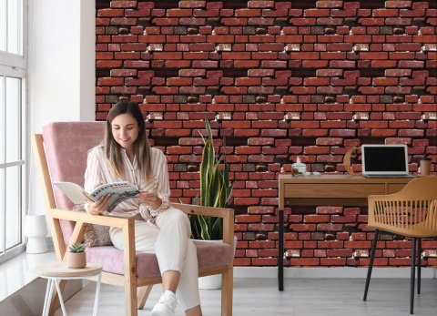 Tapeta Czerwona Cegła