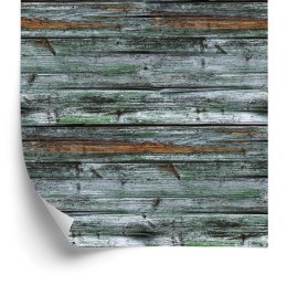 Tapeta Deski Drewniane Odcienie Szarości