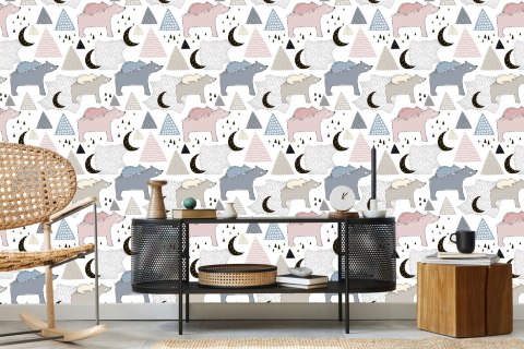 Tapeta Dla Dzieci - Misie W Górach