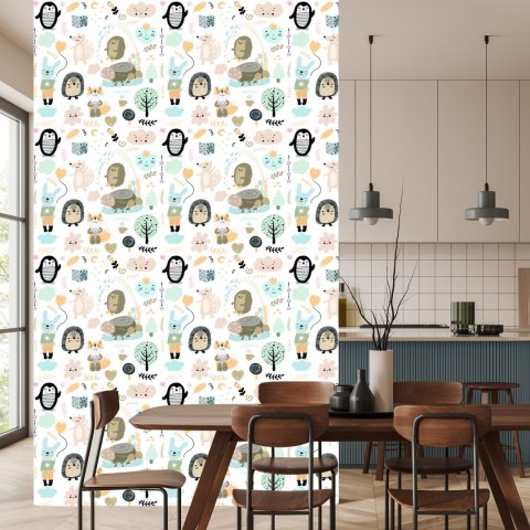 Tapeta Dla Dzieci, Styl Skandynawski Drzewa Natura