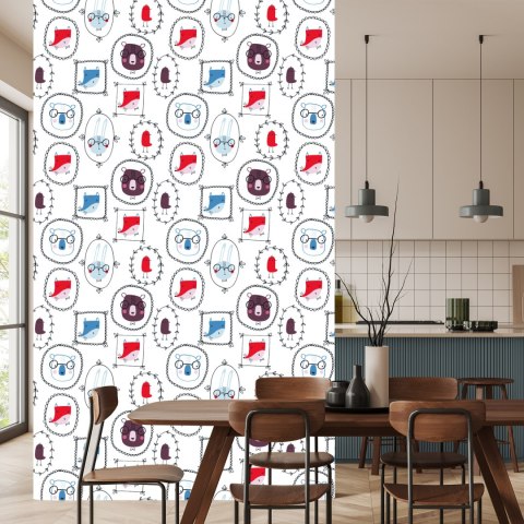 Tapeta Dla Dziecka Zwierzęta Styl Skandynawski