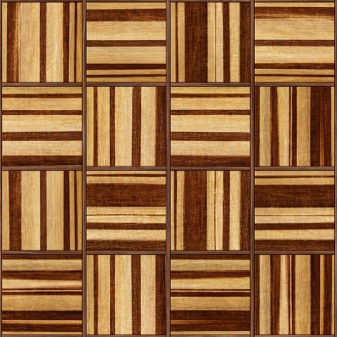 Tapeta Drewniana Mozaika