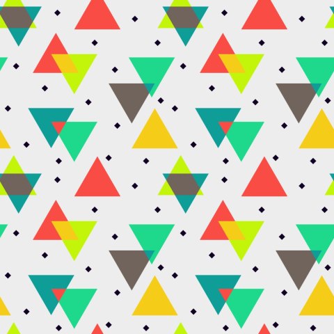 Tapeta Geometryczna - Kolorowe