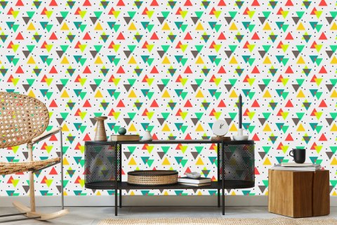 Tapeta Geometryczna - Kolorowe