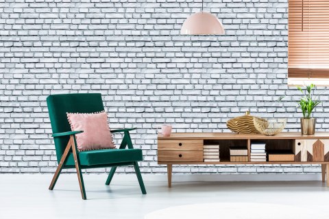 Tapeta Jasny Ceglany Mur