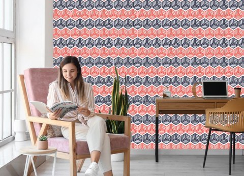 Tapeta Kolorowe Wzory Geometryczne