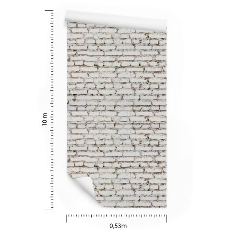 Tapeta Stara Ceglasta Ściana