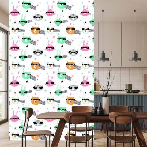 Tapeta Zwierzęta, Gwiazdy W Stylu Skandynawskim