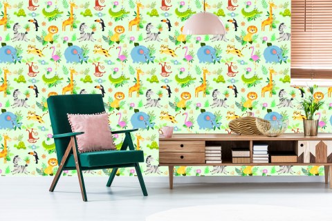 Tapeta Zwierzęta Safari