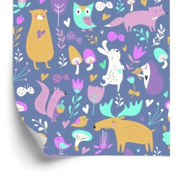 Tapeta Dla Dzieci - Piękne Zwierzątka Leśne