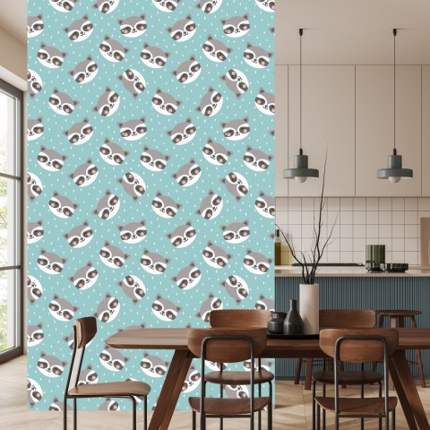 Tapeta Dla Dzieci - Radosne Szopy Pracze