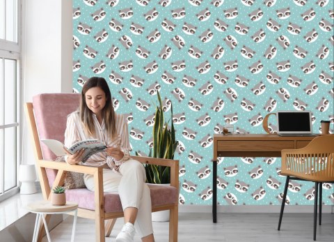 Tapeta Dla Dzieci - Radosne Szopy Pracze