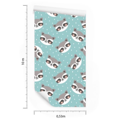 Tapeta Dla Dzieci - Radosne Szopy Pracze