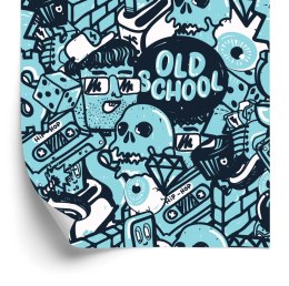 Tapeta Graffiti Z Czaszkami