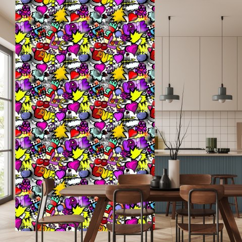 Tapeta Graffiti Z Wiśniami