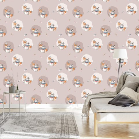 Tapeta Indiańskie Liski I Niedźwiadki