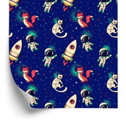 Tapeta Kosmiczne Lisy I Koty