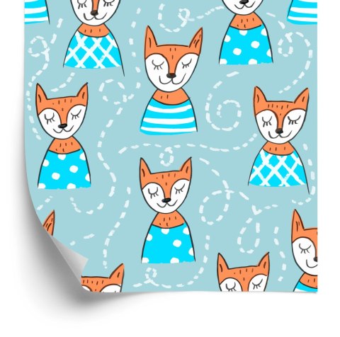 Tapeta Liski W Sweterkach