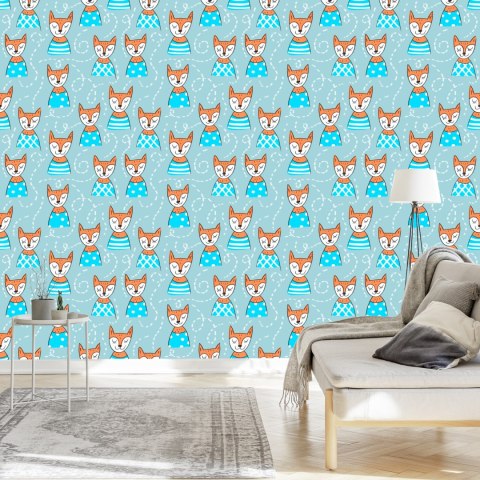 Tapeta Liski W Sweterkach