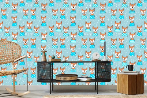 Tapeta Liski W Sweterkach