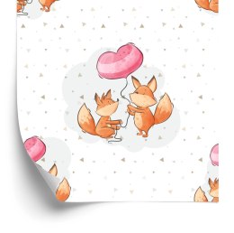 Tapeta Liski Z Balonikami