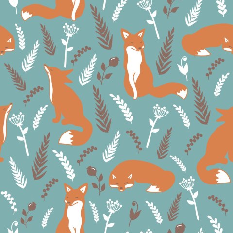 Tapeta Lisy W Zbożu