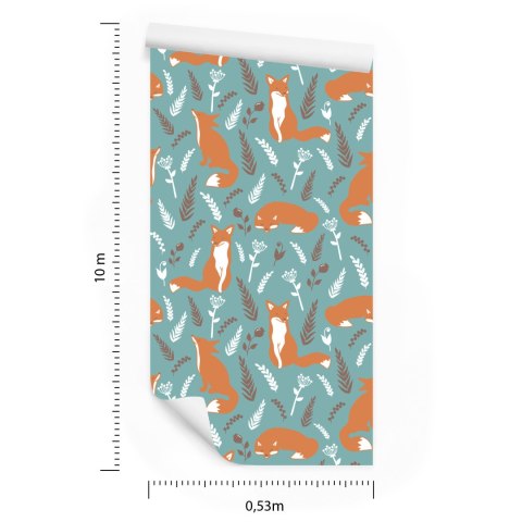 Tapeta Lisy W Zbożu