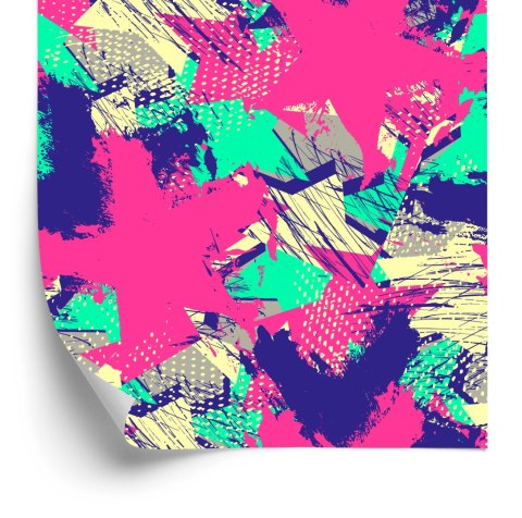 Tapeta Przecierane Graffiti