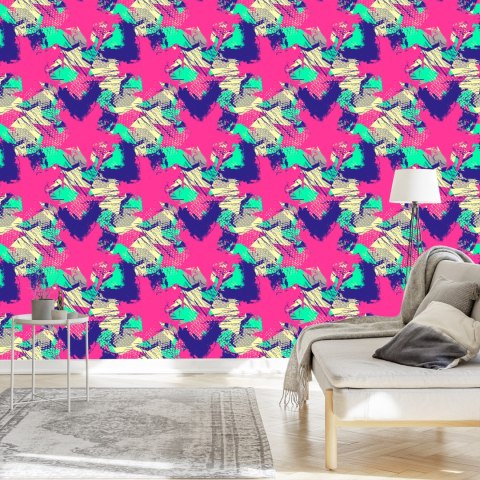 Tapeta Przecierane Graffiti