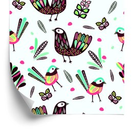 Tapeta Ptaki W Stylu Boho