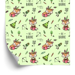 Tapeta Śpiące Indiańskie Lisy