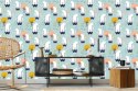 Tapeta Dla Dzieci - Niedźwiadki I Drzewa